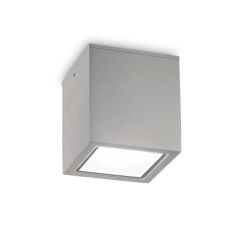 PLAFONIERA CUBO DA ESTERNO IP54 ALLUMINIO IN 5 COLORI 2 MISURE LAMPADINA ATTACCO GU10 CRISTALENSI - Cristalensi Shop Online 2