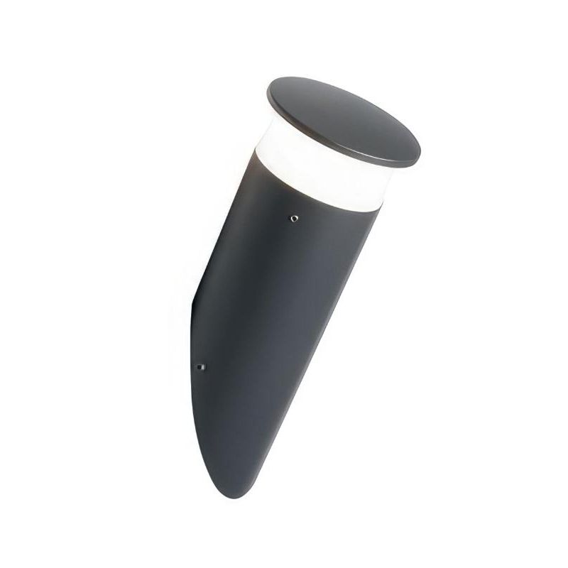 KEP APPLIQUE INCLINATA DA ESTERNO LED 9W LUCE 3000K-4000K IP65 IN ALLUMINIO ANTRACITE O CAFFE Sovil - Cristalensi Shop Online