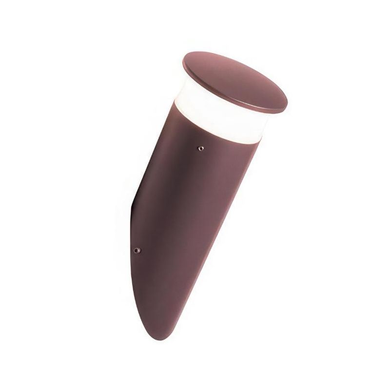 KEP APPLIQUE INCLINATA DA ESTERNO LED 9W LUCE 3000K-4000K IP65 IN ALLUMINIO ANTRACITE O CAFFE Sovil - Cristalensi Shop Online