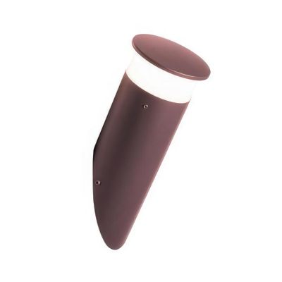 KEP APPLIQUE INCLINATA DA ESTERNO LED 9W LUCE 3000K-4000K IP65 IN ALLUMINIO ANTRACITE O CAFFE Sovil - Cristalensi Shop Online