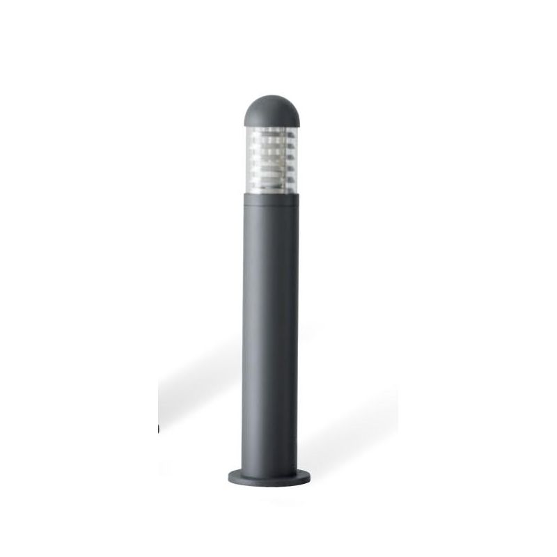 TORCH PALO PER ESTERNO 2 MISURE IN ALLUMINIO COLORE ANTRACITE CON DIFFUSORE TRASPARENTE Sovil - Cristalensi Shop Online