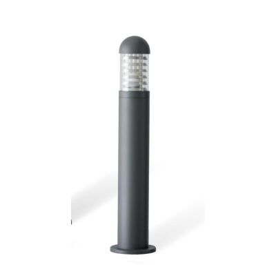 TORCH PALO PER ESTERNO 2 MISURE IN ALLUMINIO COLORE ANTRACITE CON DIFFUSORE TRASPARENTE Sovil - Cristalensi Shop Online