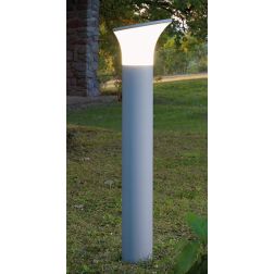 BELEN PALO ESTERNO 2 MISURE IN ALLUMINIO CON DIFFUSORE BIANCO OPALINO COLORE ALLUMINIO O ANTRACITE Sovil - Cristalensi Shop Onli