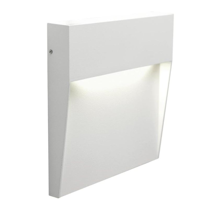 GEO SQUARE PICCOLO SEGNAPASSO A LED 3W IP65 SENZA SCASSO TRE COLORI SOVIL Sovil - Cristalensi Shop Online