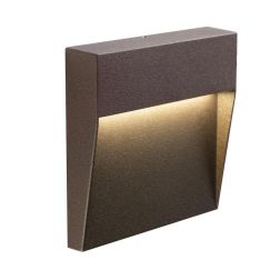 GEO SQUARE PICCOLO SEGNAPASSO A LED 3W IP65 SENZA SCASSO TRE COLORI SOVIL Sovil - Cristalensi Shop Online