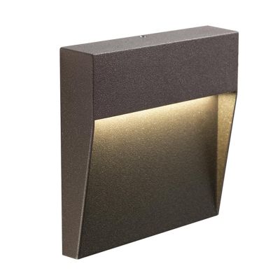 GEO SQUARE GRANDE SEGNAPASSO A LED 6W IP65 SENZA SCASSO TRE COLORI SOVIL Sovil - Cristalensi Shop Online