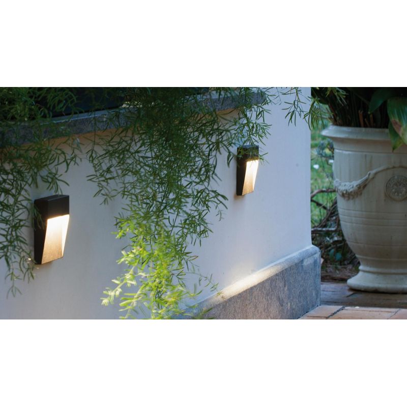 GEO SQUARE GRANDE SEGNAPASSO A LED 6W IP65 SENZA SCASSO TRE COLORI SOVIL Sovil - Cristalensi Shop Online
