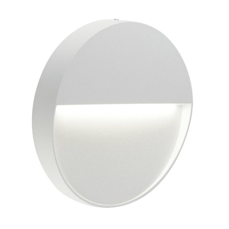GEO ROUND PICCOLO SEGNAPASSO A LED 3W IP65 SENZA SCASSO TRE COLORI SOVIL Sovil - Cristalensi Shop Online