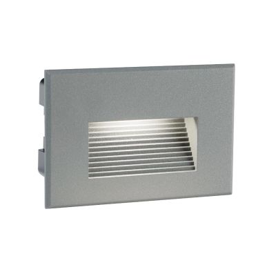 SPINA SEGNAPASSO DA INCASSO IP65 PER SCATOLA 503 SVASATO BIANCO ANTRACITE ALLUMINIO LED 3W Sovil - Cristalensi Shop Online