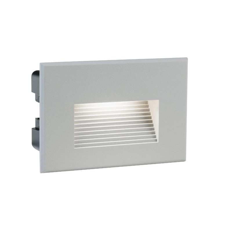 SPINA SEGNAPASSO DA INCASSO IP65 PER SCATOLA 503 SVASATO BIANCO ANTRACITE ALLUMINIO LED 3W Sovil - Cristalensi Shop Online