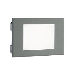 SPINA SEGNAPASSO DA INCASSO PER SCATOLA 503 BIANCO ANTRACITE ALLUMINIO LED 3W IP65 DI SOVIL Sovil - Cristalensi Shop Online 2