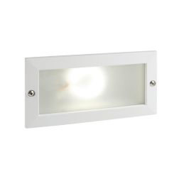 ESCAPE SEGNAPASSO A PARETE IN ALLUMINIO E DIFFUSORE IN VETRO IP54 Sovil - Cristalensi Shop Online 2