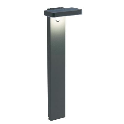 SOLARE PALETTO H60 CM LED 4.5W CON SENSORE DI MOVIMENTO, PANNELLO SOLARE E BATTERIA Sovil - Cristalensi Shop Online