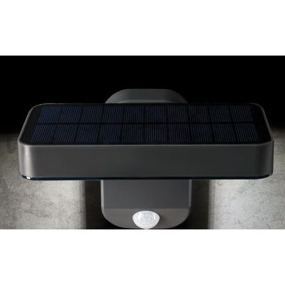 SOLARE PALETTO H60 CM LED 4.5W CON SENSORE DI MOVIMENTO, PANNELLO SOLARE E BATTERIA Sovil - Cristalensi Shop Online