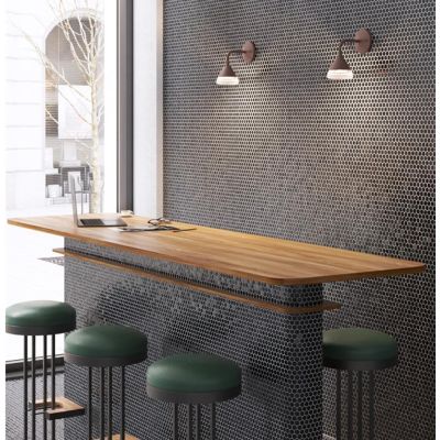 GRAAL PICCOLA APPLIQUE DA ESTERNI IP54 LED 20W LUCE 3000K O 4000K IN 4 COLORI DI SOVIL Sovil - Cristalensi Shop Online