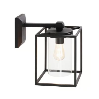 DOMUS LAMPADA DA PARETE STILE CLASSICO IP43 IN ALLUMINIO BIANCO O NERO DI SOVIL Sovil - Cristalensi Shop Online