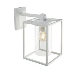DOMUS LAMPADA DA PARETE STILE CLASSICO IP43 IN ALLUMINIO BIANCO O NERO DI SOVIL Sovil - Cristalensi Shop Online 2
