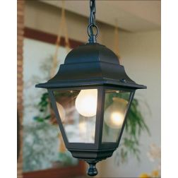 NANO SOSPENSIONE A LANTERNA DI PICCOLE DIMENSIONI IN ALLUMINIO E VETRO Sovil - Cristalensi Shop Online