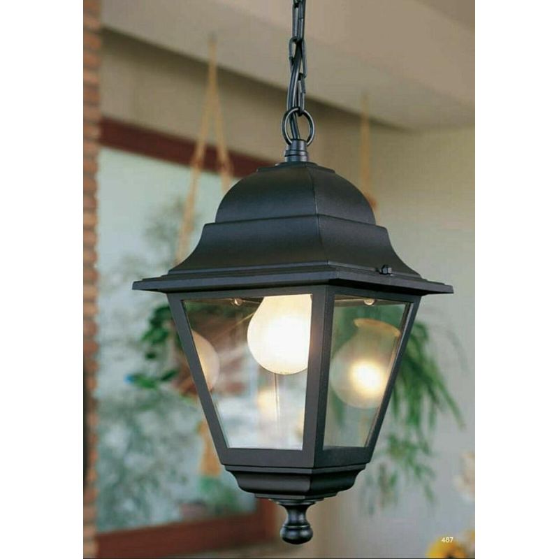 OLD SOSPENSIONE PER ESTERNO BIANCO/ARGENTO O NERA IN ALLUMINIO DI SOVIL Sovil - Cristalensi Shop Online