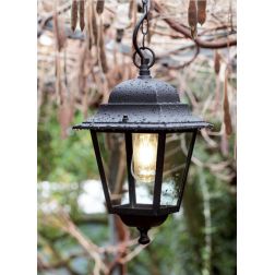 AMALFI GRANDE SOSPENSIONE IN ALLUMINIO NERA DI SOVIL ECONOMICA Sovil - Cristalensi Shop Online