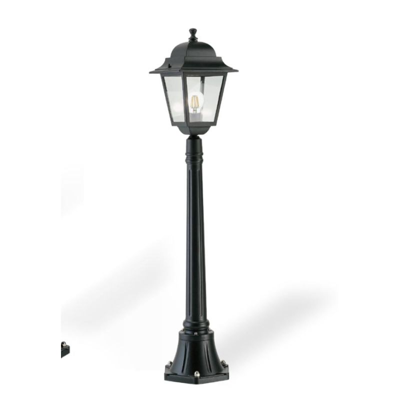 AMALFI PALO ESTERNO PICCOLO IN ALLUMINIO NERO ALTEZZA 114 CM DI SOVIL Sovil - Cristalensi Shop Online