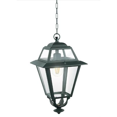 ELEGANCE SOSPENSIONE PER ESTERNO IN ALLUMINIO ANTRACITE E DIFFUSORI IN VETRO Sovil - Cristalensi Shop Online