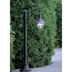 LAMPARA PALETTO PER ESTERNO RUGGINE O NERO ALTEZZA 135 CM DI SOVIL Sovil - Cristalensi Shop Online