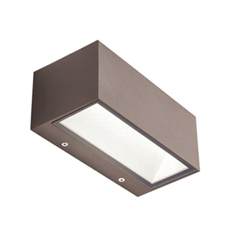 BOX APPLIQUE DA ESTERNO IP65 BIANCA MARRONE O ANTRACITE LED 12W LUCE 3000K O 4000K Sovil - Cristalensi Shop Online