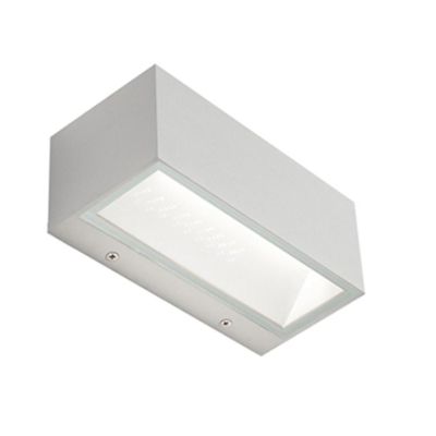 BOX APPLIQUE DA ESTERNO IP65 BIANCA MARRONE O ANTRACITE LED 12W LUCE 3000K O 4000K Sovil - Cristalensi Shop Online