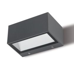 BOX APPLIQUE DA ESTERNO IP65 BIANCA MARRONE O ANTRACITE LED 12W LUCE 3000K O 4000K Sovil - Cristalensi Shop Online 2