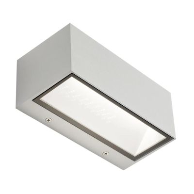 BOX APPLIQUE DA ESTERNO MODERNA IP65 BIANCA MARRONE O ANTRACITE LED 12W LUCE 3000K O 4000K Sovil - Cristalensi Shop Online