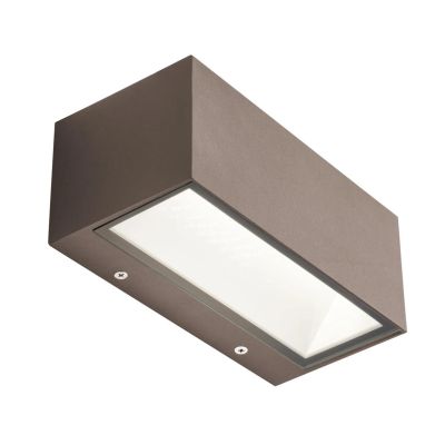 BOX APPLIQUE DA ESTERNO IP65 BIANCA MARRONE O ANTRACITE LED 20W LUCE 3000K O 4000K Sovil - Cristalensi Shop Online