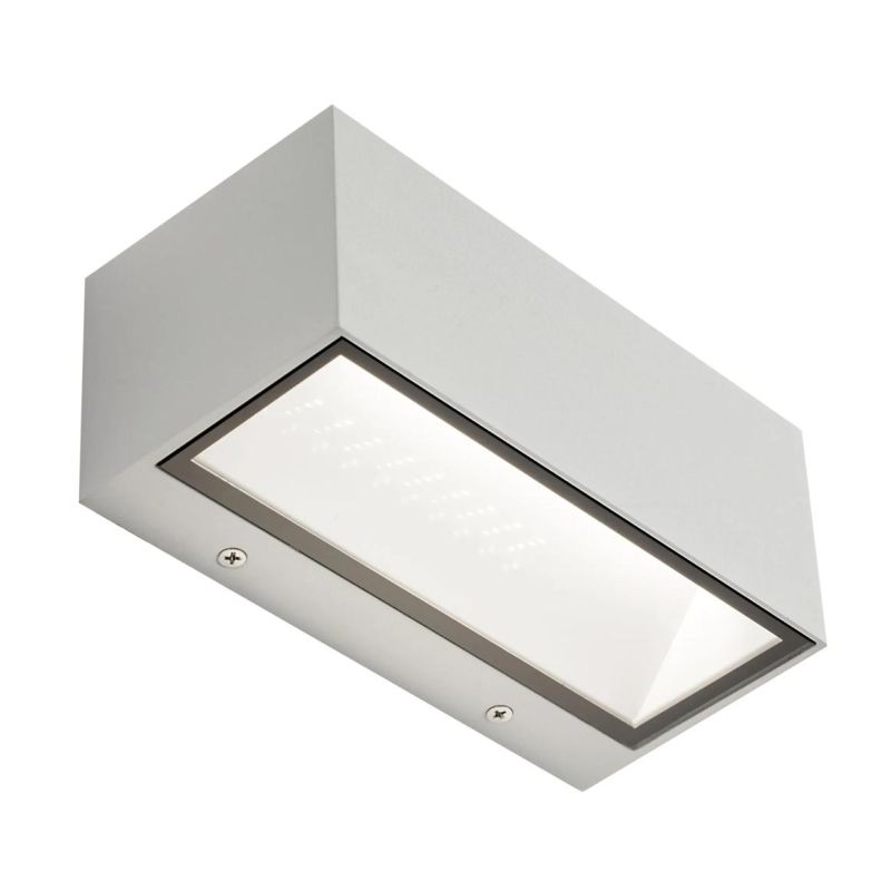 BOX APPLIQUE DA ESTERNO IP65 BIANCA MARRONE O ANTRACITE LED 40W LUCE 3000K O 4000K Sovil - Cristalensi Shop Online