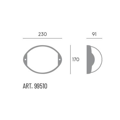 COCO APPLIQUE DA ESTERNO LED 7W LUCE 3000K-4000K IP65 BIANCA O ANTRACITE MODERNA DI SOVIL Sovil - Cristalensi Shop Online