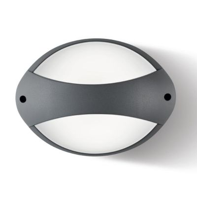 COCOON APPLIQUE DA ESTERNO LED 7W LUCE 3000K-4000K IP65 BIANCA O ANTRACITE MODERNA DI SOVIL Sovil - Cristalensi Shop Online