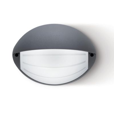 COCONUT APPLIQUE DA ESTERNO CON PALPEBRA LED 7W LUCE 3000K-4000K IP65 BIANCA O ANTRACITE MODERNA DI SOVIL Sovil - Cristalensi Sh