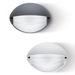 COCONUT APPLIQUE DA ESTERNO CON PALPEBRA LED 7W LUCE 3000K-4000K IP65 BIANCA O ANTRACITE MODERNA DI SOVIL Sovil - Cristalensi Sh