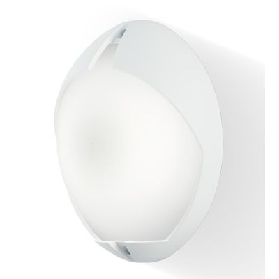 COCOUP APPLIQUE DA ESTERNO CON LED 7W LUCE 3000K-4000K IP65 BIANCA O CORTEN MODERNA DI SOVIL Sovil - Cristalensi Shop Online