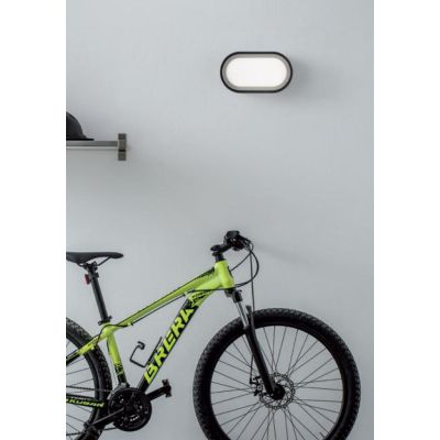 ORION OVALE PICCOLA IN DUE COLORI A LED INTEGRATO SOSTITUIBILE IP65 DI SOVIL Sovil - Cristalensi Shop Online
