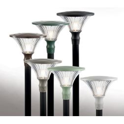 SORIANO PALO DA ESTERNO H180 CM IN ALLUMINIO 6 COLORI IP65 MODERNO LAMPADINA ATTACCO E27 Sovil - Cristalensi Shop Online