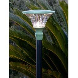 SORIANO PALO DA ESTERNO H180 CM IN ALLUMINIO 6 COLORI IP65 MODERNO LAMPADINA ATTACCO E27 Sovil - Cristalensi Shop Online 2
