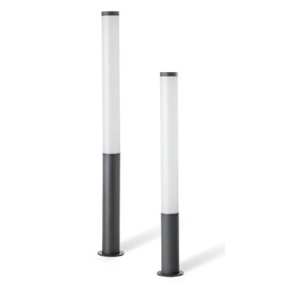 TWIGA PALO DA ESTERNO MODERNO 2 MISURE IN ALLUMINIO ANTRACITE LED 31W LUCE 3000K-4000K Sovil - Cristalensi Shop Online