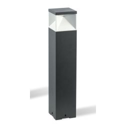 DIAMOND PALO DA ESTERNO IP65 2 MISURE ALLUMINIO ANTRACITE LED 12W LUCE 3000K-4000K Sovil - Cristalensi Shop Online 2