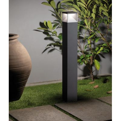 DIAMOND PALO DA ESTERNO IP65 2 MISURE ALLUMINIO ANTRACITE LED 12W LUCE 3000K-4000K Sovil - Cristalensi Shop Online