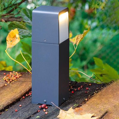 RIVER PALETTO DA GIARDINO IP65 IN 2 MISURE COLORE ANTRACITE LED 13W LUCE 3000K-4000K MODERNO Sovil - Cristalensi Shop Online