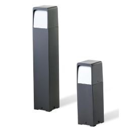 RIVER PALETTO DA GIARDINO IP65 IN 2 MISURE COLORE ANTRACITE LED 13W LUCE 3000K-4000K MODERNO Sovil - Cristalensi Shop Online 2