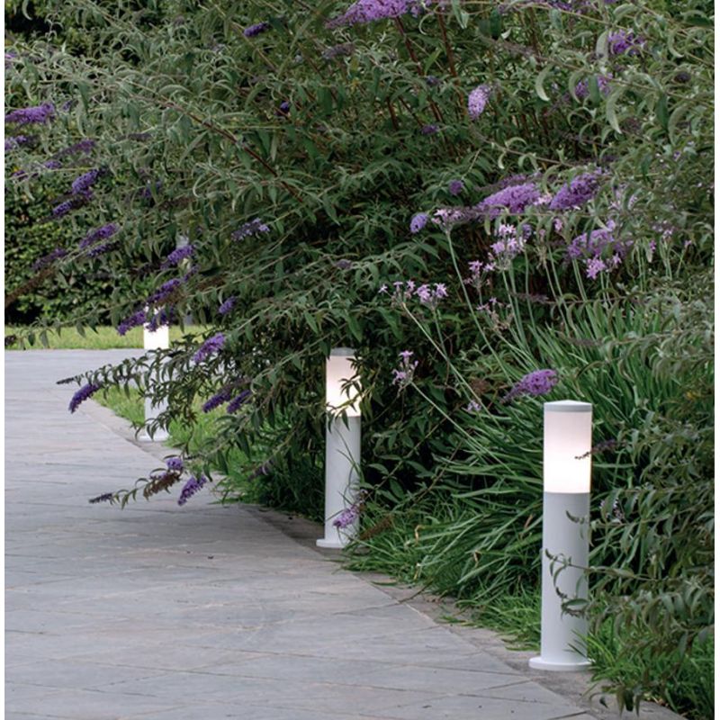 PANAMA PALO DA GIARDINO IP65 IN 2 MISURE E IN ALLUMINIO DI 5 COLORI MODERNO LAMPADINA E27 Sovil - Cristalensi Shop Online