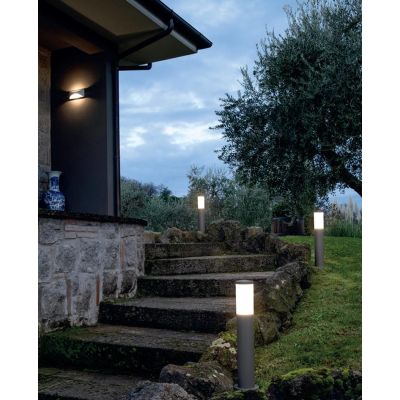 PANAMA PALO DA GIARDINO IP65 IN 2 MISURE E IN ALLUMINIO DI 5 COLORI MODERNO LAMPADINA E27 Sovil - Cristalensi Shop Online
