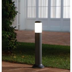 MARINA PALO DA GIARDINO IP54 IN 2 MISURE ALLUMINIO COLORE ANTRACITE MODERNO LAMPADINA E27 Sovil - Cristalensi Shop Online 2
