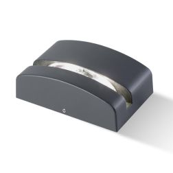 VENTANA APPLIQUE DECORATIVA PER FACCIATE E FINESTRE IP65 ALLUMINIO ANTRACITE LED 6W LUCE 3000K-4000K Sovil - Cristalensi Shop On 2